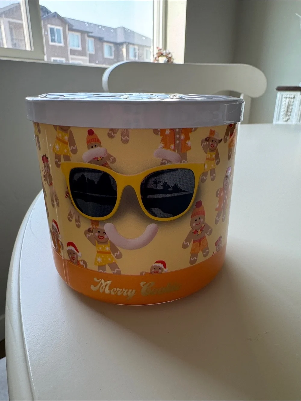 Bath & Body Works Merry Cookie 3-Wick Candle - Christmas in July Edition